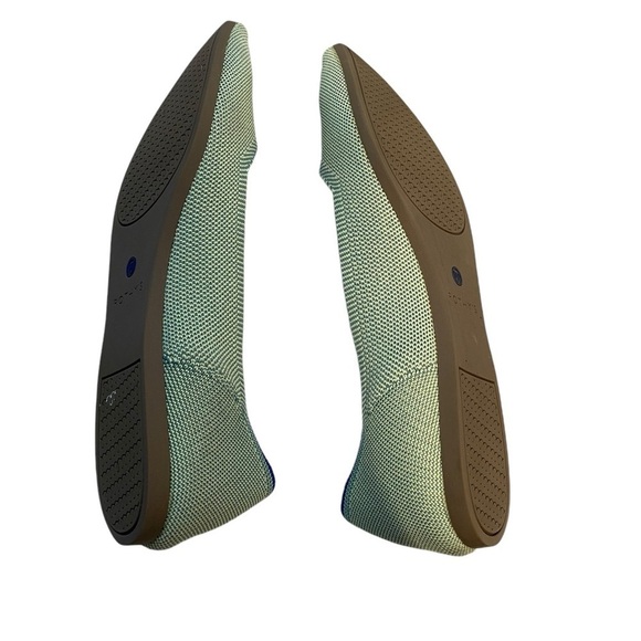 Rothy’s The Point Special Edition Mint Green Sz 9 Knit Flats - Picture 8 of 10